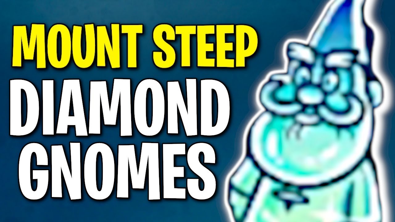 PvZ: Battle for Neighborville - All Diamond Gnome Locations in MOUNT STEEP