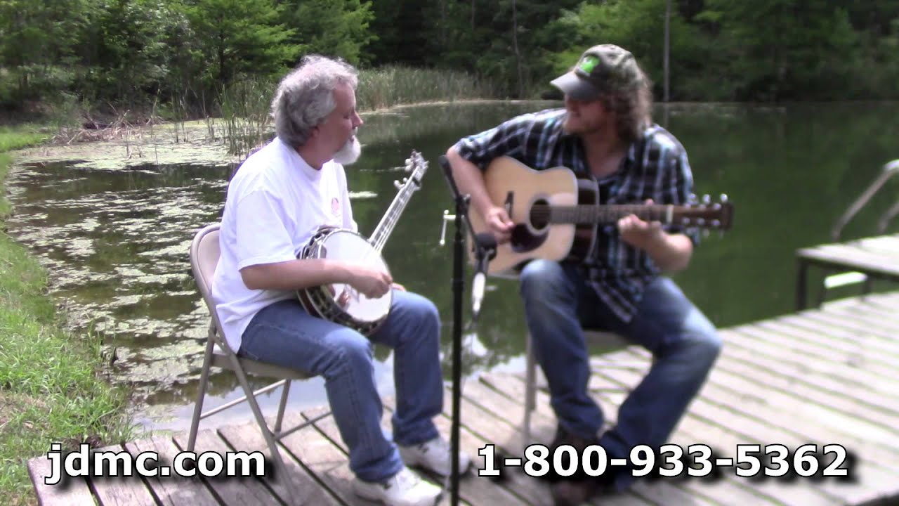 Bluegrass Jam - Nine Pound Hammer and I'll Fly Away on Huber Banjo and Martin Guitar by JDMC Staff