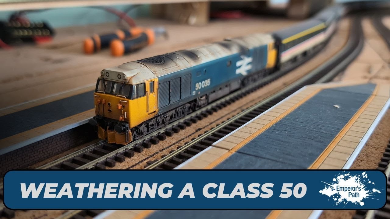 67. Weathering a Class 50 - TT120 Layout 06