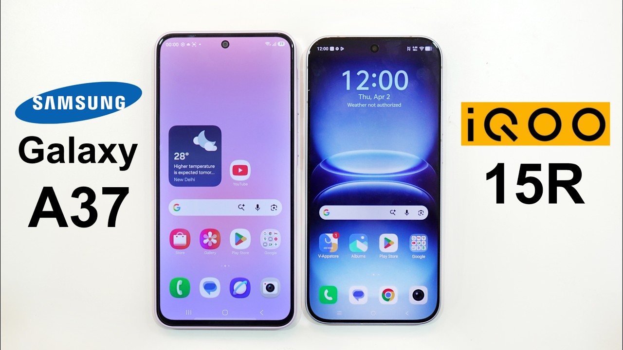 Samsung Galaxy A37 Vs iQOO 15R Speed Test 🔥 | Camera Comparison !