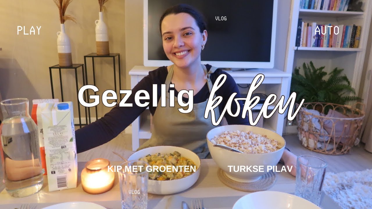 GEZELLIG KOKEN EN KLETSEN MET MIJN BESTE VRIENDIN 💛 | Yasmina Nouara