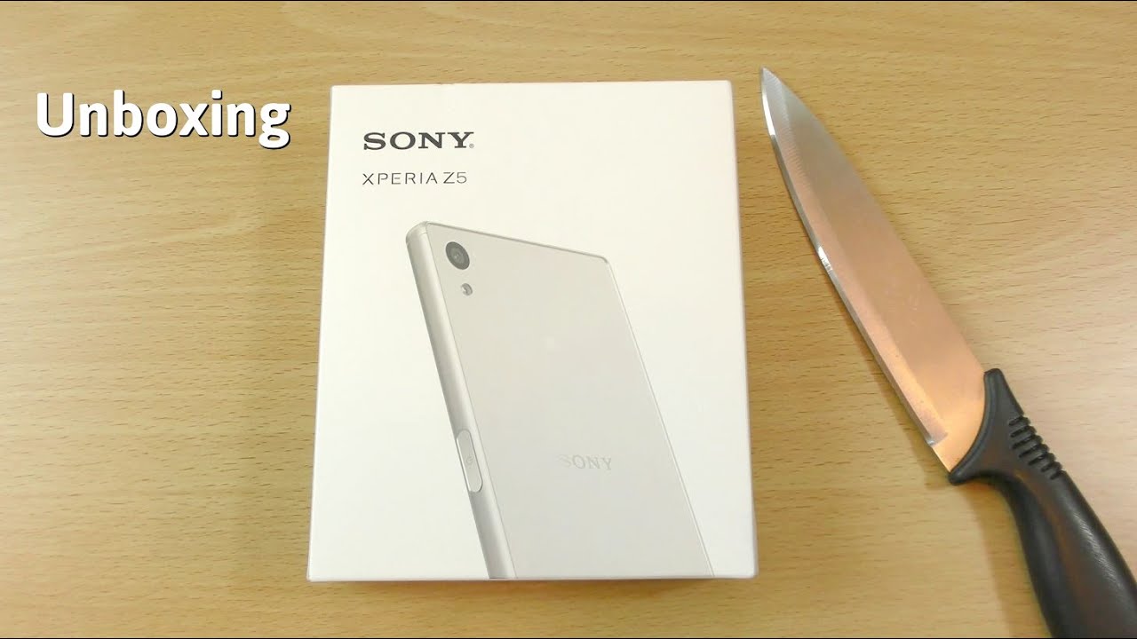 Sony Xperia Z5 Gold - Unboxing & First Look!