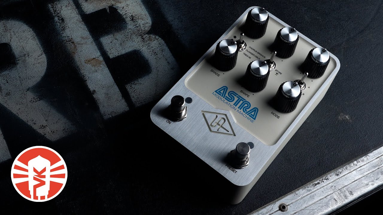 Exploring The Modulation Sounds Of The Universal Audio UAFX Astra Modulation Machine Pedal