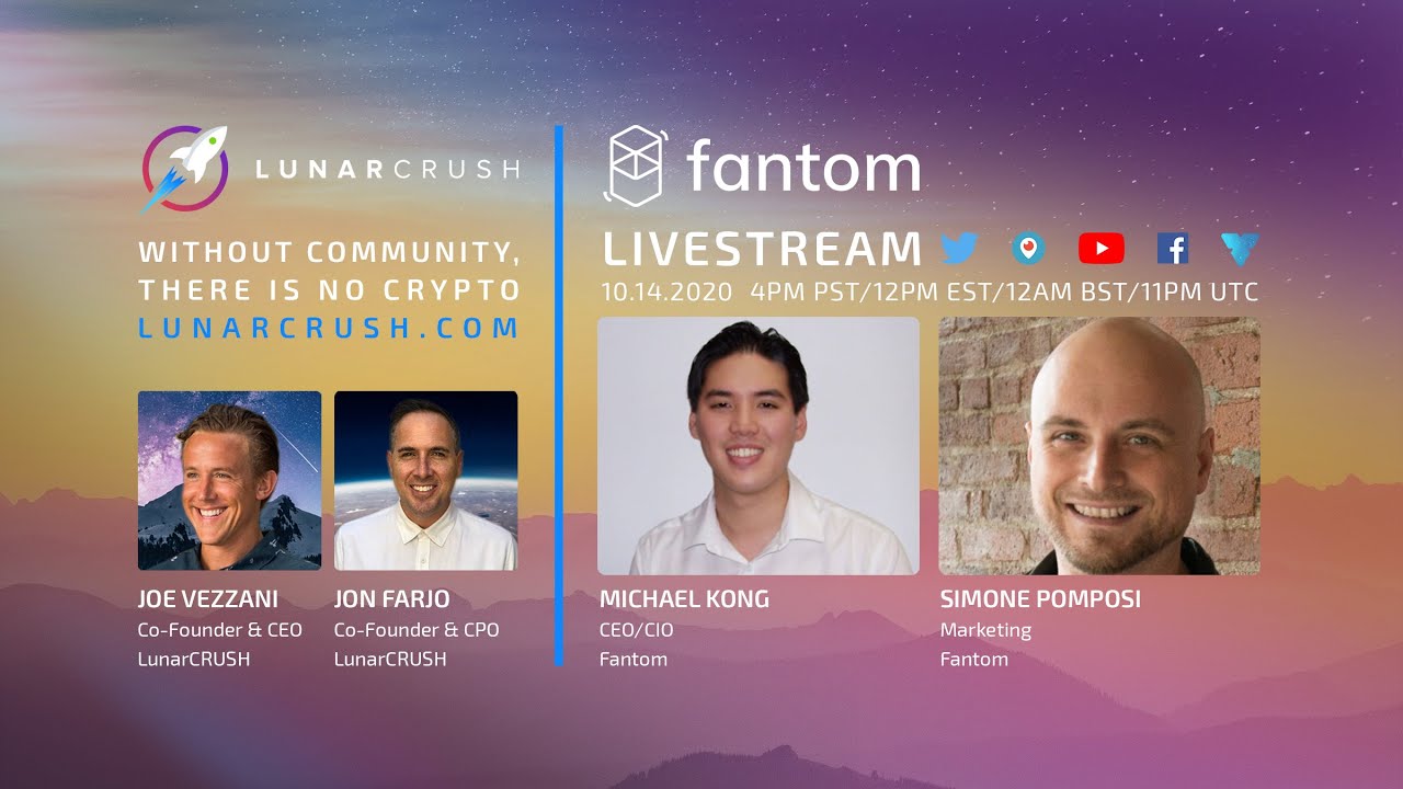 LunarCRUSH Live! with Fantom