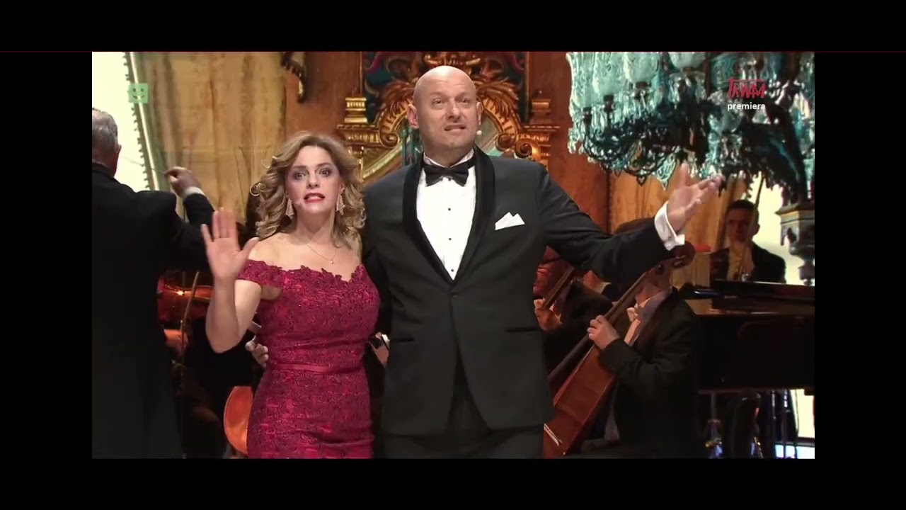 Kalmann E.- Iwona Socha i Adam Sobierajski- duet- "Lekko zwiewnie" z op. "Hrabina Marica"
