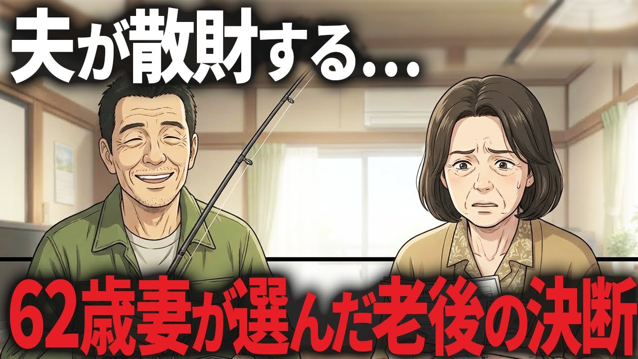 【老後の不安】イマ活で散財浪費する夫vs心配性で節約する妻…62歳妻の決断とは!?