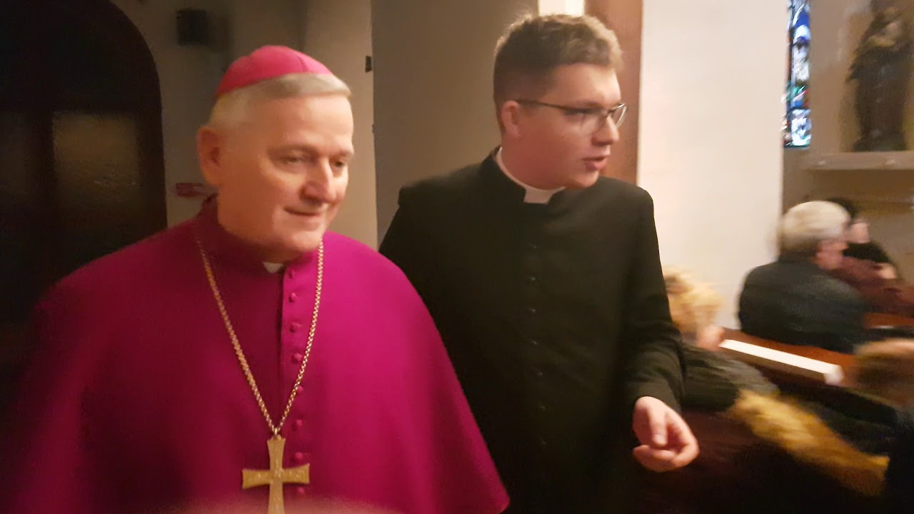 Bp.  Grzegorz  Balcerek  - spotkanie z Niesłyszącymi  cz. 1
