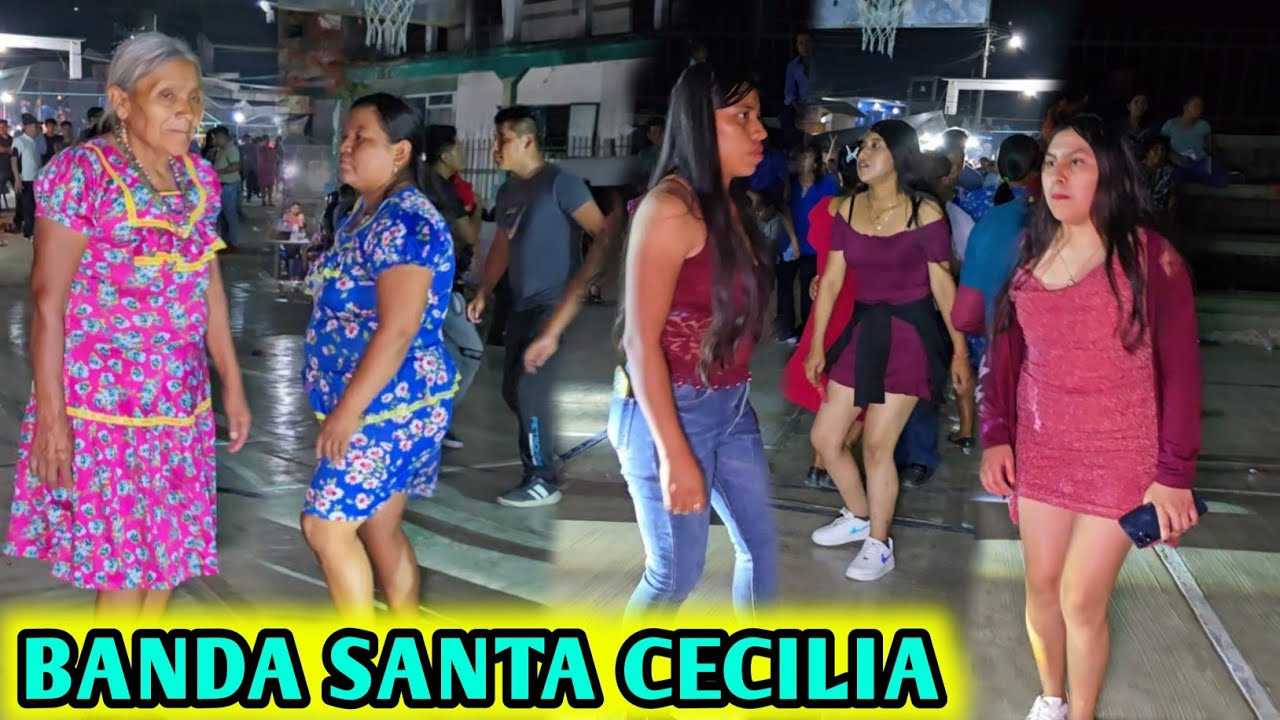 Que baile  tan bonito  con la Banda santa CECILIA segunda parte