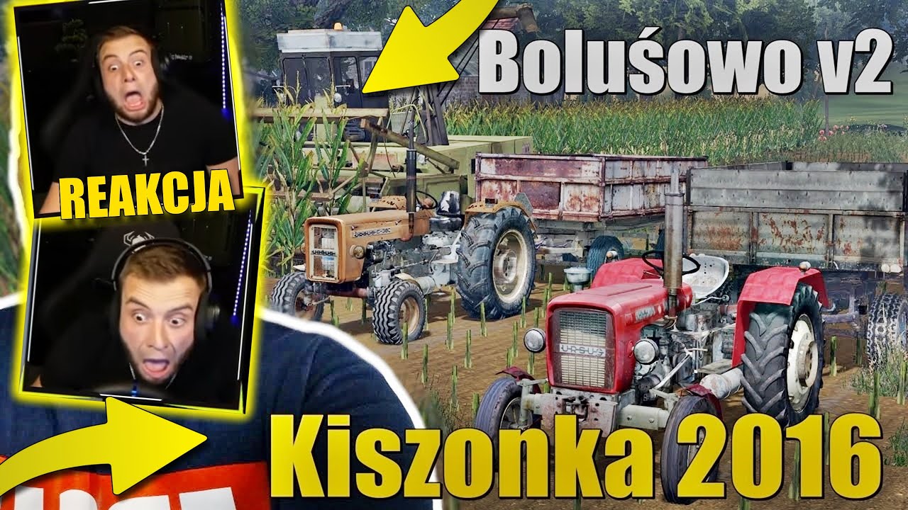 BRONCZEK Ogląda Kiszonka 2016 z chłopakami na Polskiej Wsi v2🤣 MST