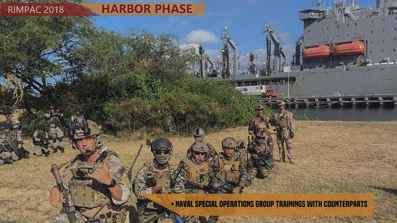 Philippine Navy's first participation in RIMPAC Exercise