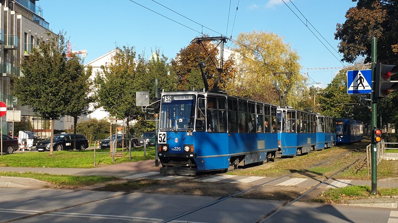 Tramwaje Konstal 105Na w Krakowie - składanka