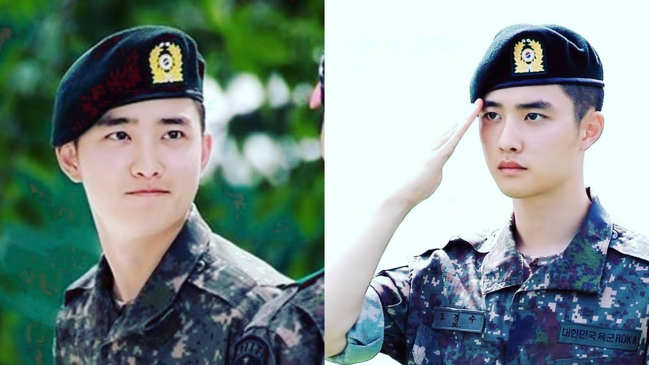 190806 Kyungsoo at Basic Training his Graduation