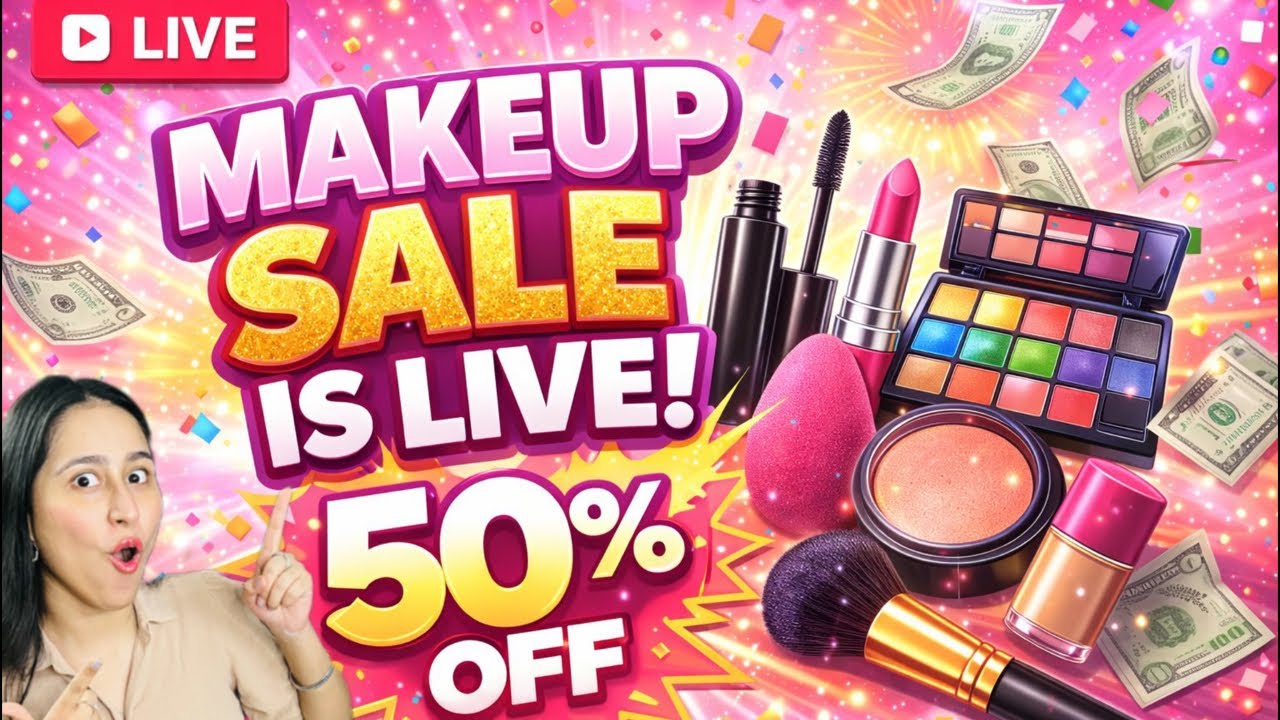 Makeup महा सेल🥳 FREE GIFT 🎁