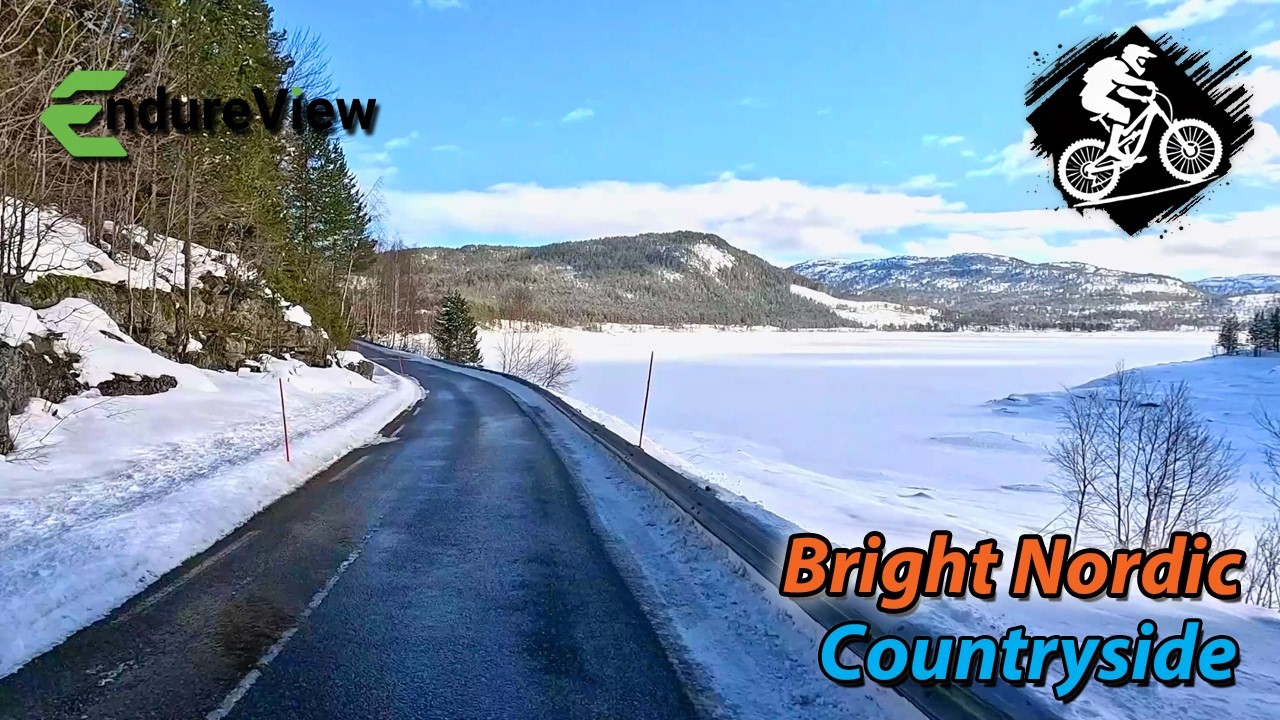 Bright Nordic Countryside | Virtual Ride