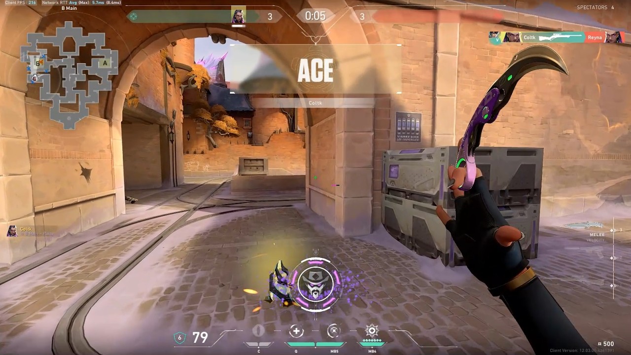 Another ACE, this time a bit cleaner than before.