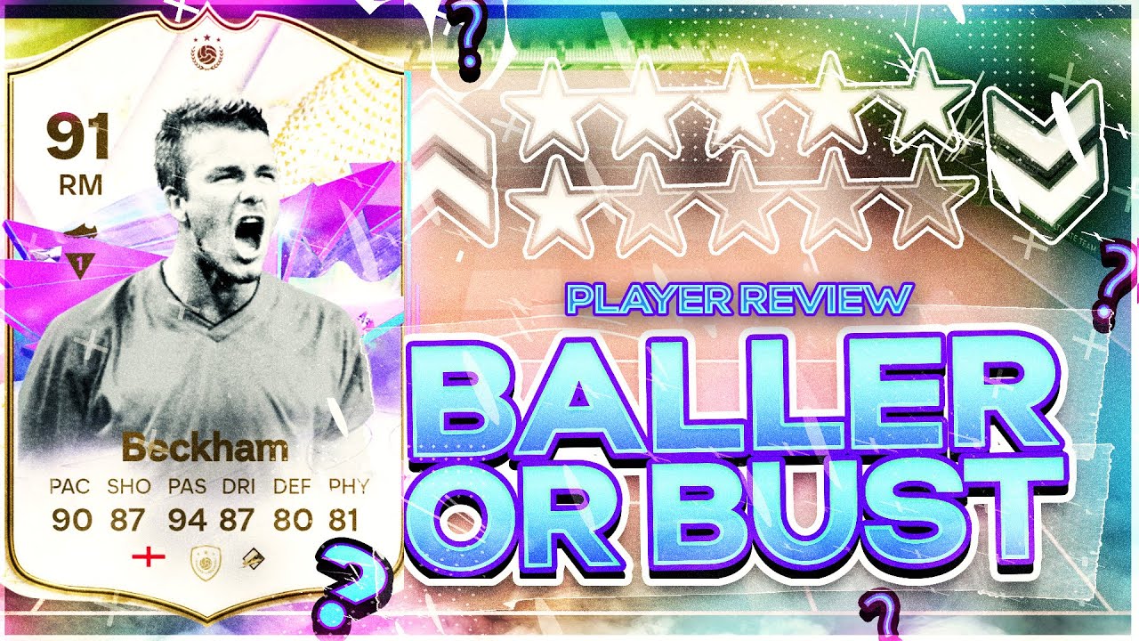Future Stars Icon Beckham SBC Player Review! / FC24