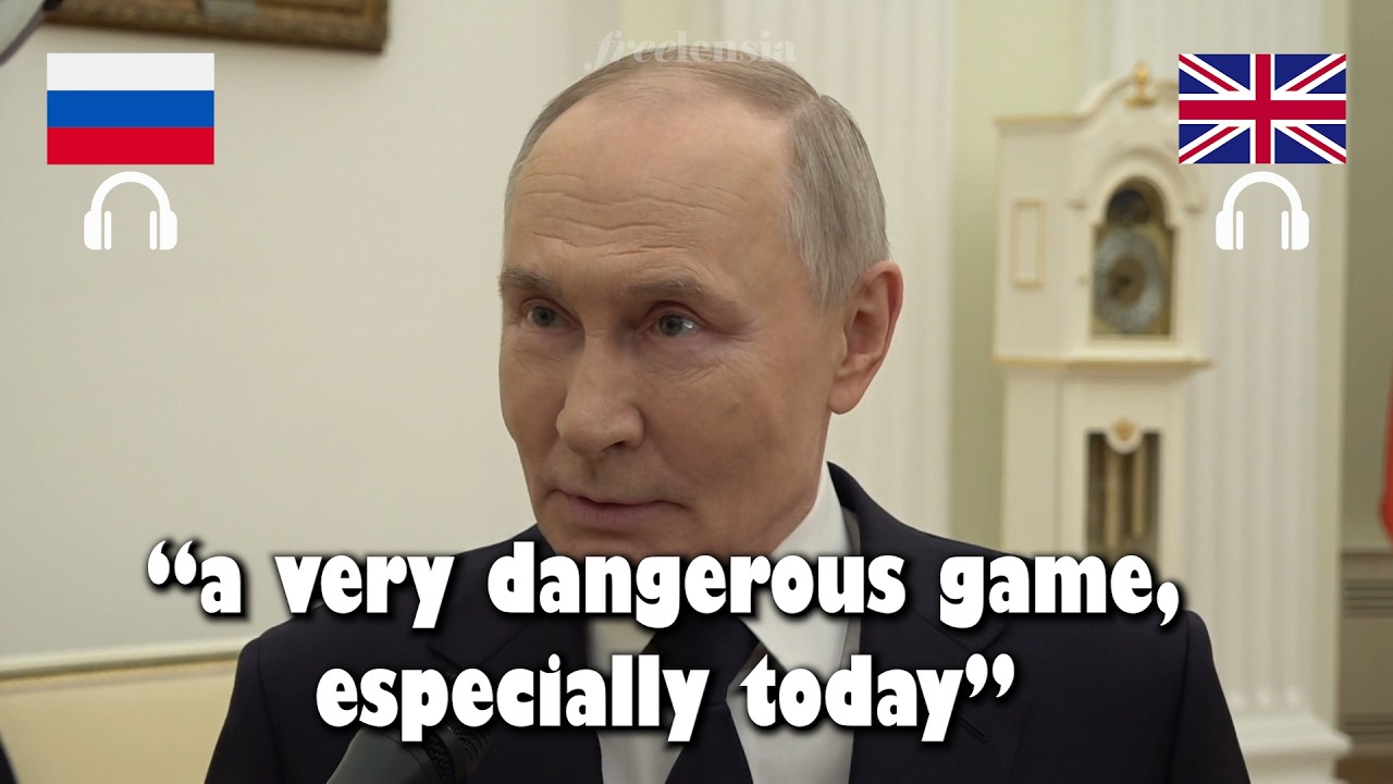 Путин о санкциях ЕС и «террористических атаках» на российский газ