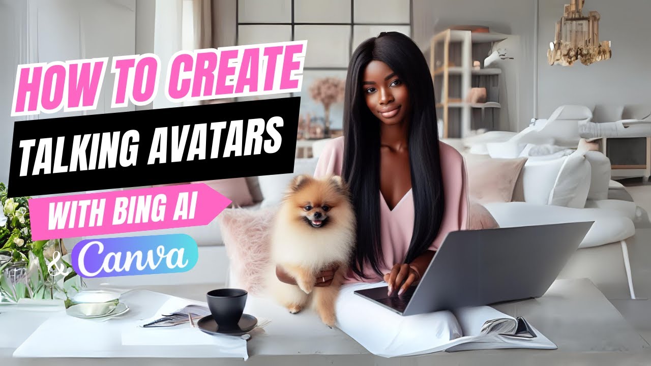 Оживите аватары: как создать говорящие аватары с помощью Bing AI и Canva #canva #bingai #ai
