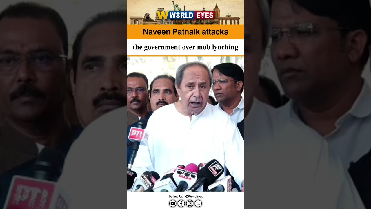 Naveen Patnaik attacks the government over mob lynching.#Assembly #Odisha#Budget#Naveenpattnaik