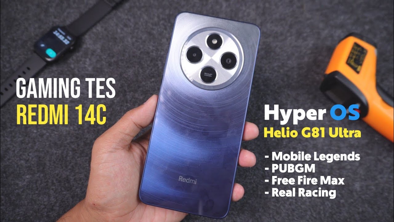 MAKIN POWERFULL?! 🔥 GAMING TEST XIAOMI REDMI 14C × MEDIATEK HELIO G81 ULTRA
