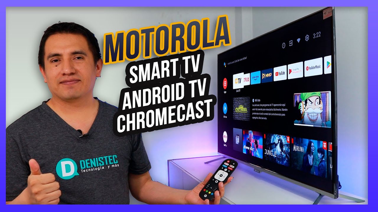 Smart TV Motorola 55