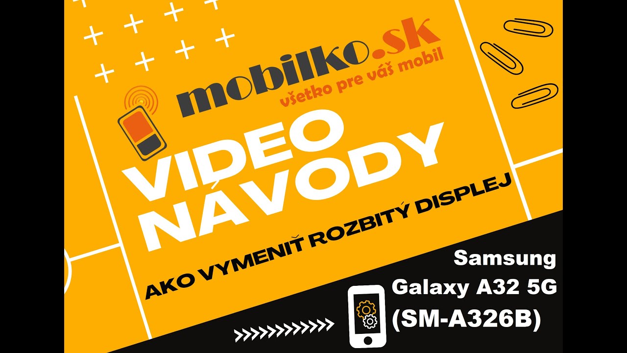 Samsung Galaxy A32 5G výmena displeja / Lcd Screen Replacement Samsung Galaxy A32 5G (SM-A326B)