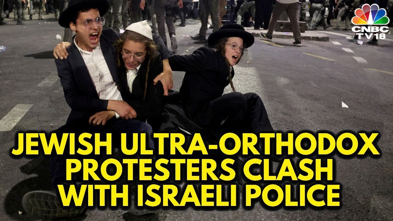 Ultra-Orthodox Protesters Clash With Israeli Police Following Military Ruling | N18G