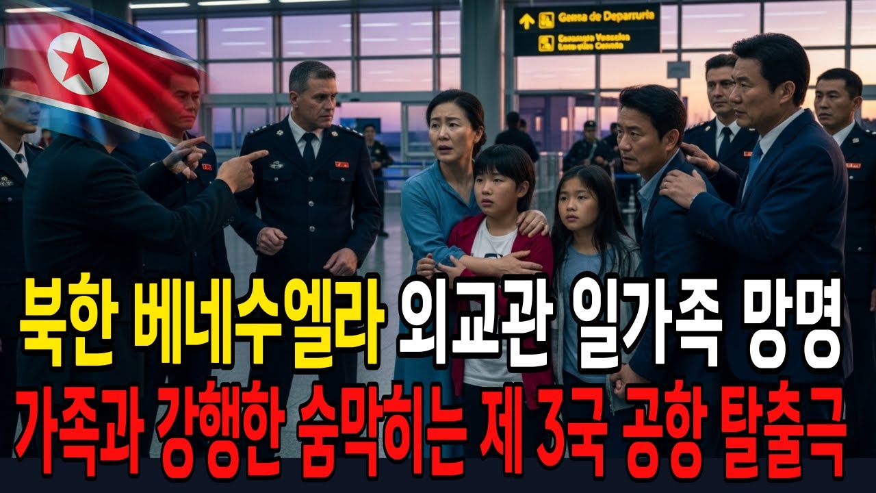 북한 베네수엘라 외교관 망명! 가족과 함께 감행한 제3국 탈출… 평양이 가장 두려워한 배신 | 노후사연 | 오디오북