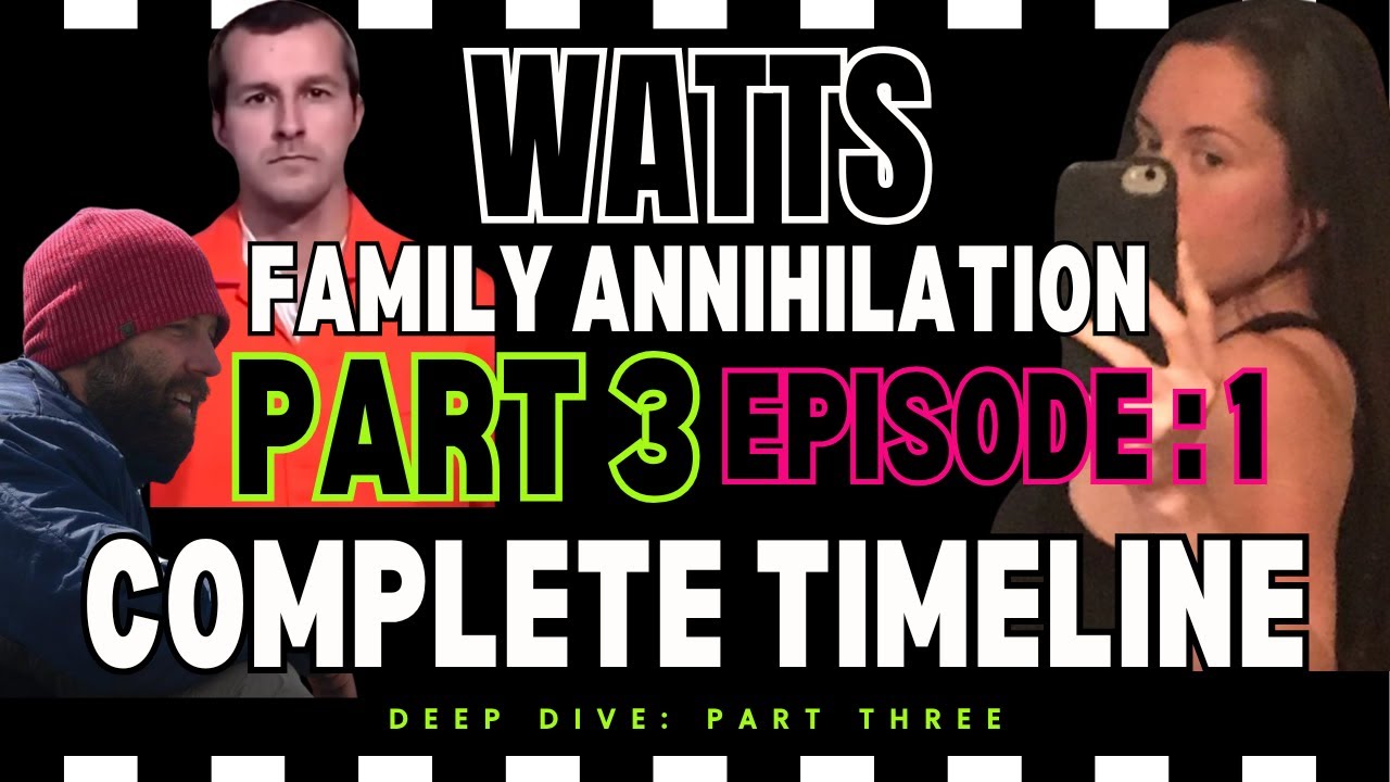 WATTS FAMILY ANNIHILATION | PART 3 | THE COMPLETE TIMELINE | EP: 1 THE BEGINNING OF THE END