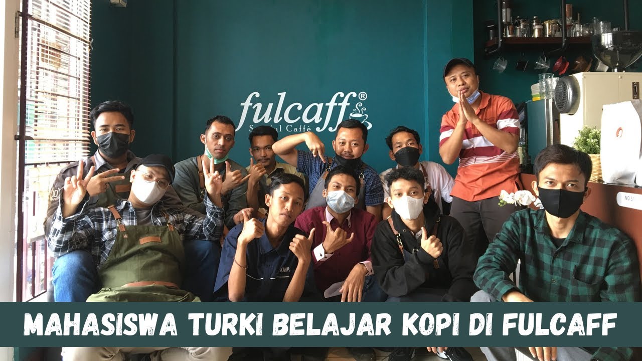MAHASISWA TURKI BELAJAR KOPI DI FULCAFF BARISTA TRAINING BERSAMA INSTITUT KEMANDIRIAN DOMPET DHUAFA