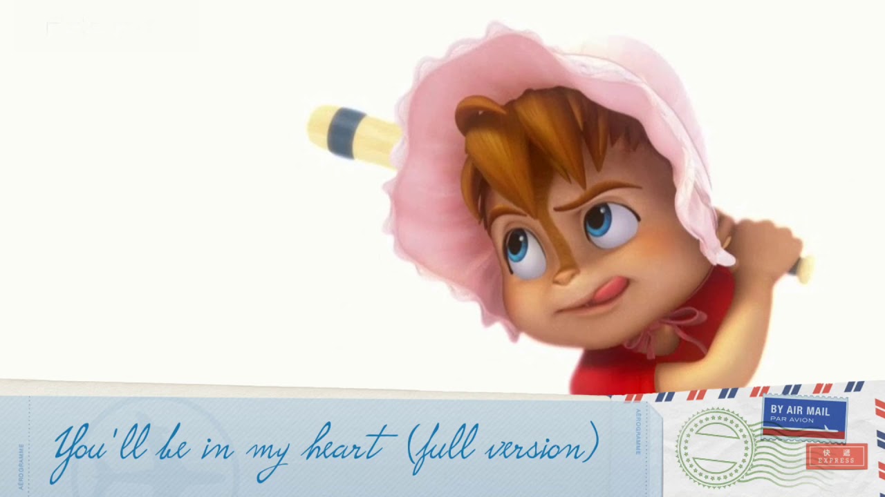 Alvin And The Chipmunks Sing You'll Be In My Heart S4•Video [2]