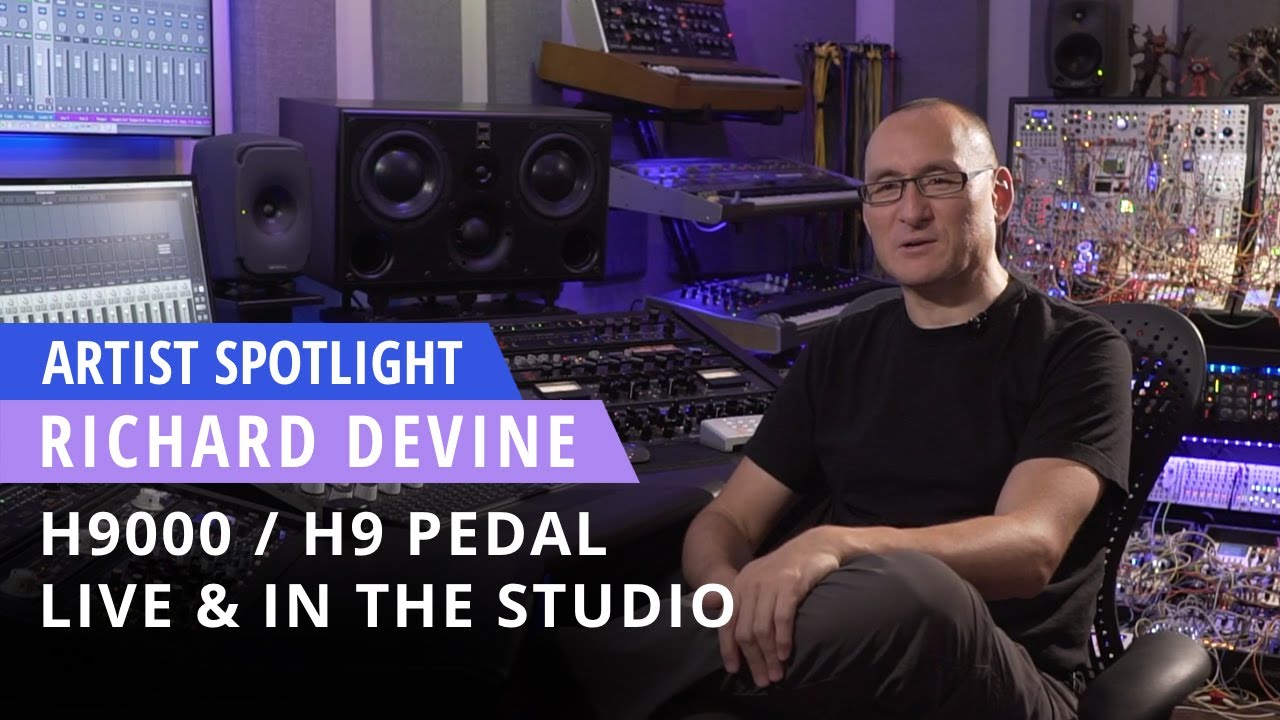 Electronic musician Richard Devine H9000 spotlight