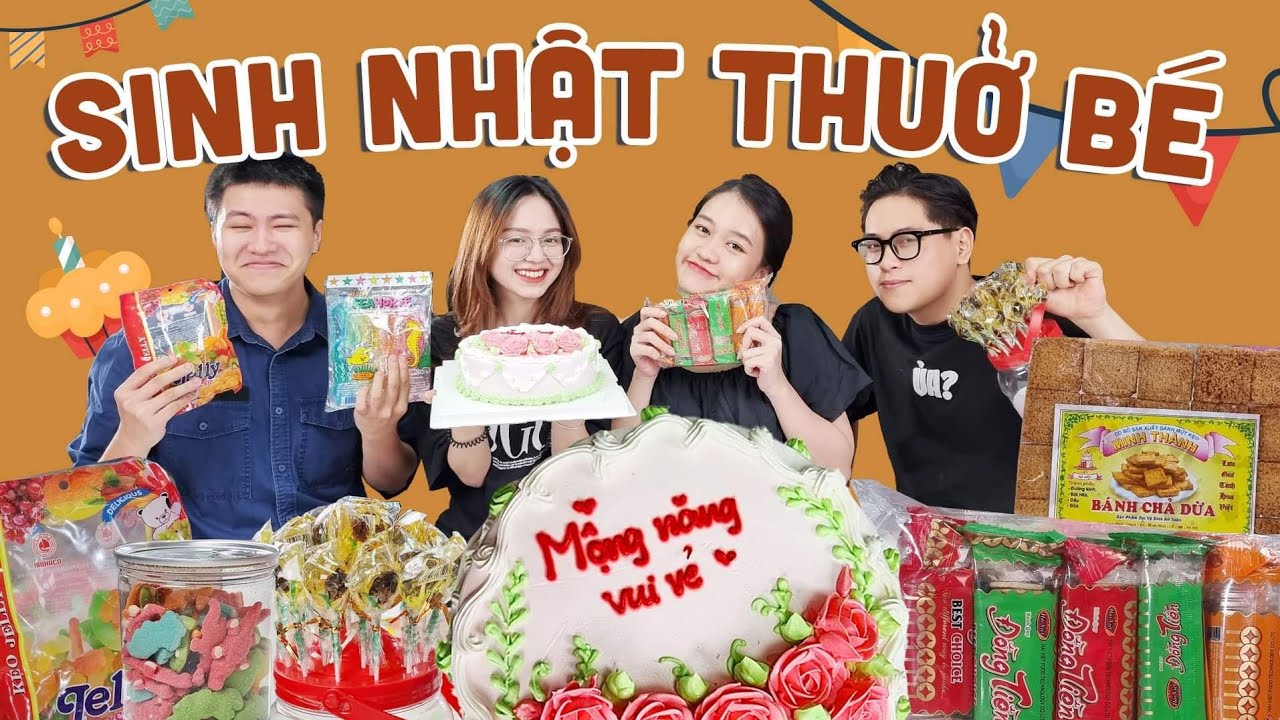HNAG: Ăn bàn tiệc sinh nhật thuở bé, hương vị tuổi thơ ngập tràn 🧏‍♀️🧏‍♂️