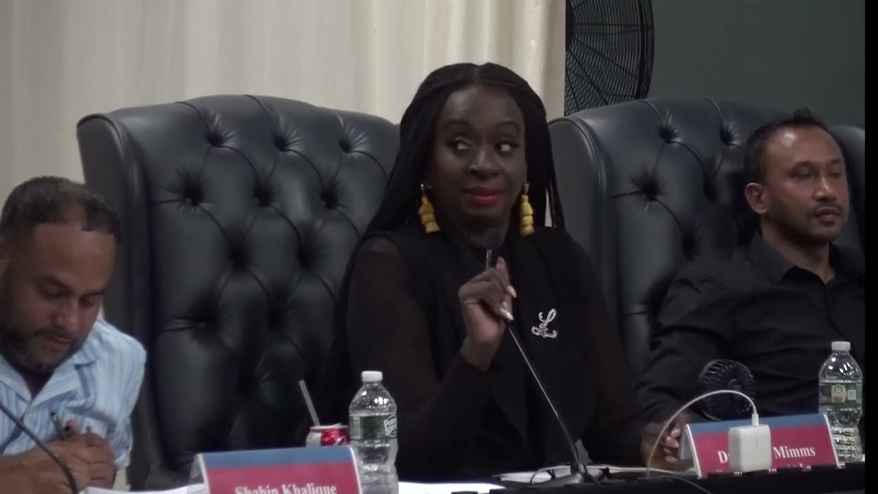 Paterson NJ - July 9,  2024 - Special  City Council Meeting.