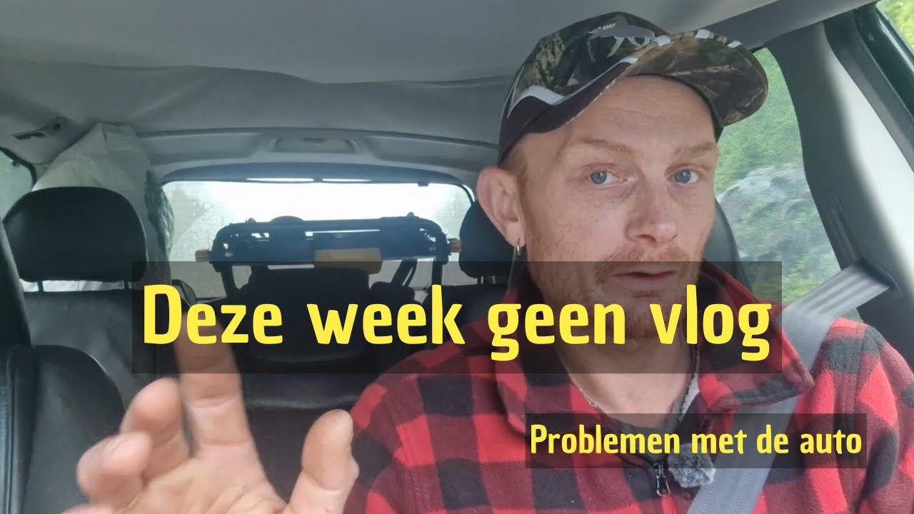 Deze week geen vlog, autoproblemen!