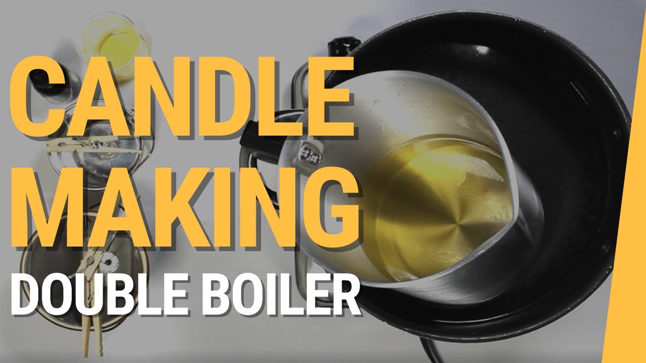 How To Make Candles Using A Double Boiler | BEGINNERS WELCOME