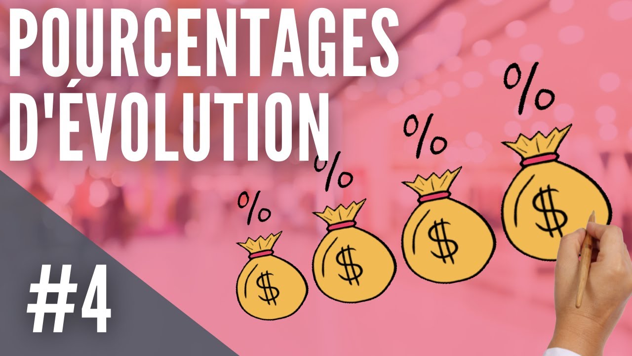 🗒 Exemple de placement financier - Pourcentages d'évolution - Cours de Maths