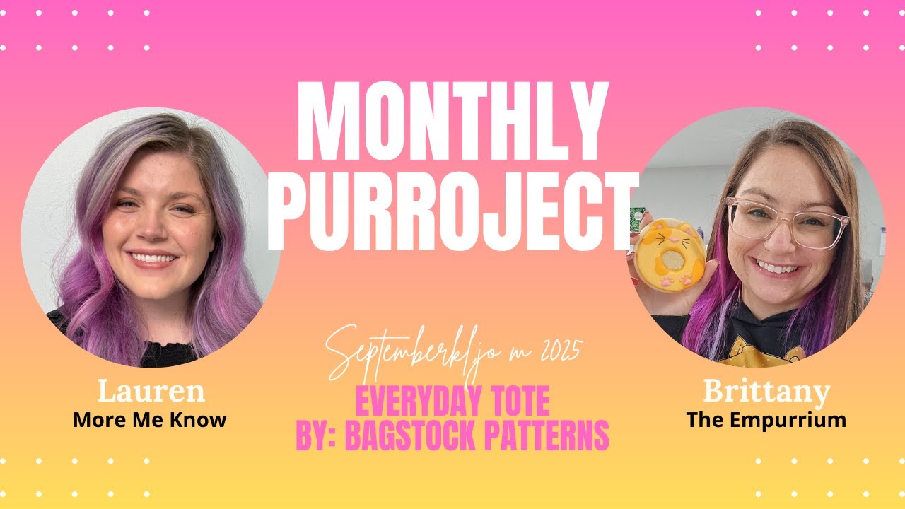 Monthly Purroject with Brittany & Lauren: Sewing the Everyday Tote by Bagstock
