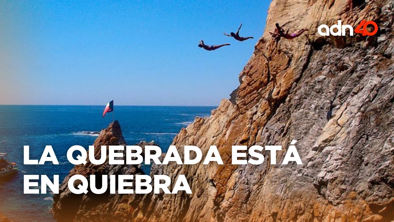 Clavadistas de La Quebrada de Acapulco reportan ingresos nulos por falta de turismo