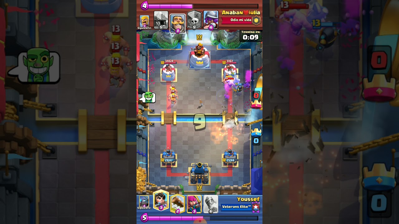 #ClashRoyale Anaban vs top mundial #Ladderop