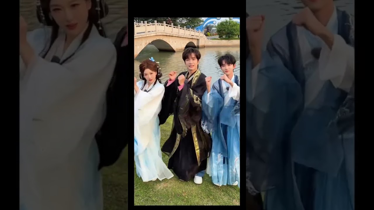 #今天组个局 on douyin with Zhang Yanqi, Huang Xinchun and Blair Wang