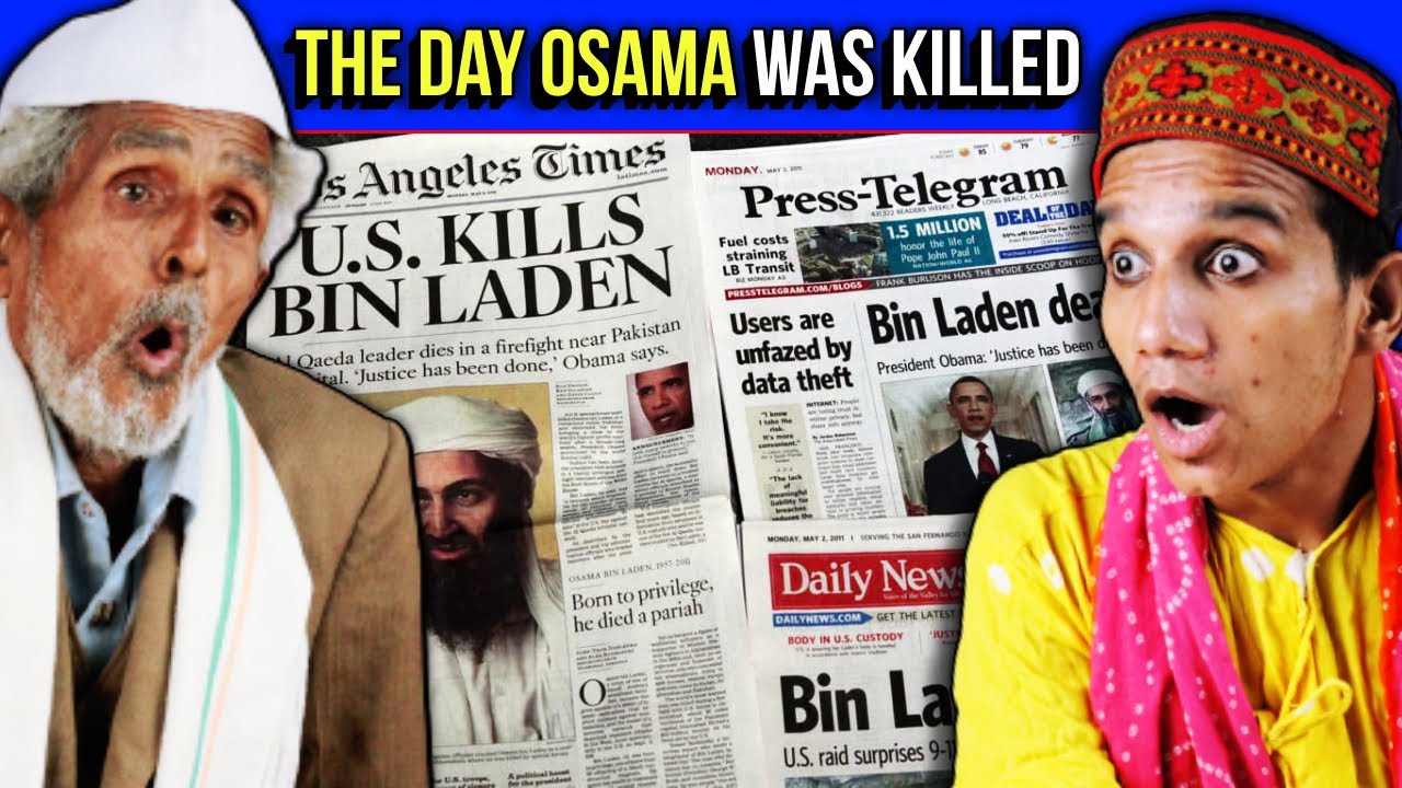 Villagers React To The Night Osama Bin Laden Was Killed ! Tribal People React