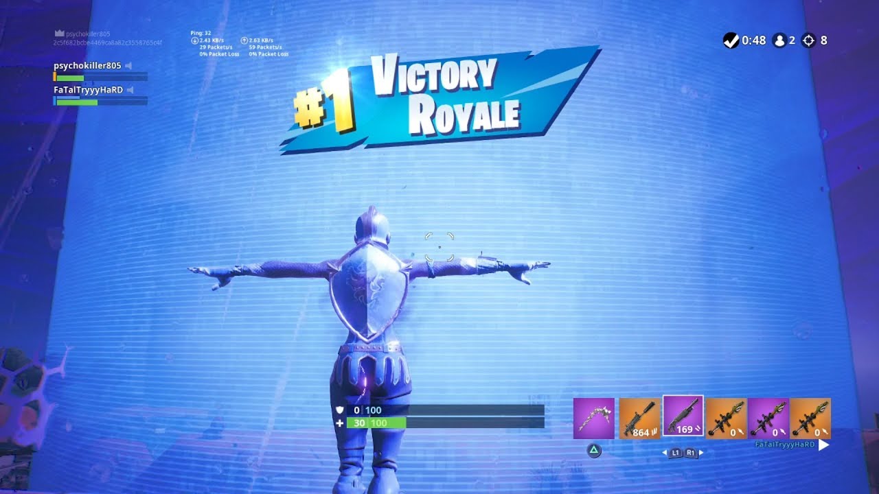 FORTNITE First Win with 