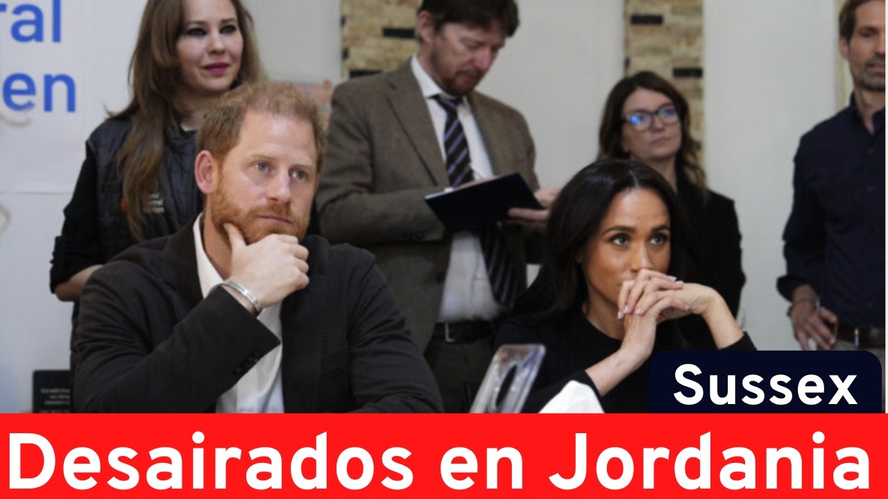 El Rey Abdullah evita reunirse con los Sussex