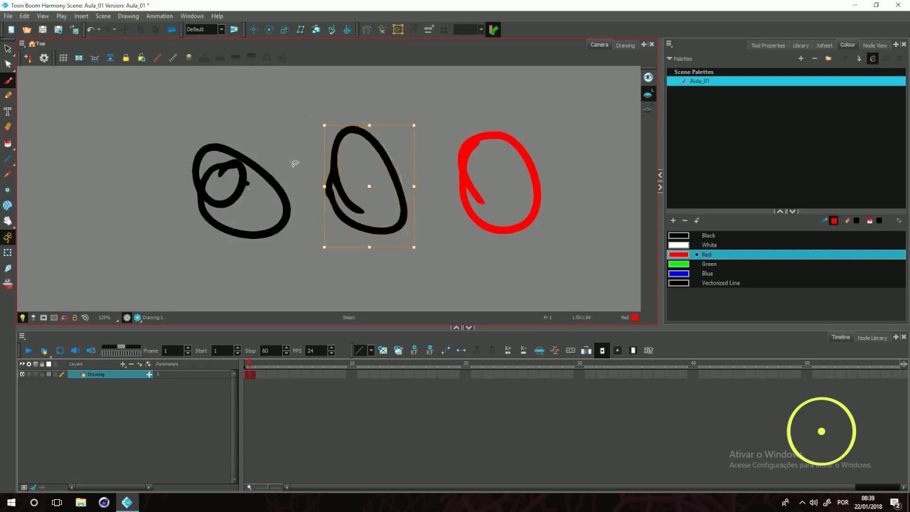 Curso Toon Boom - Aula 01   Ferramentas