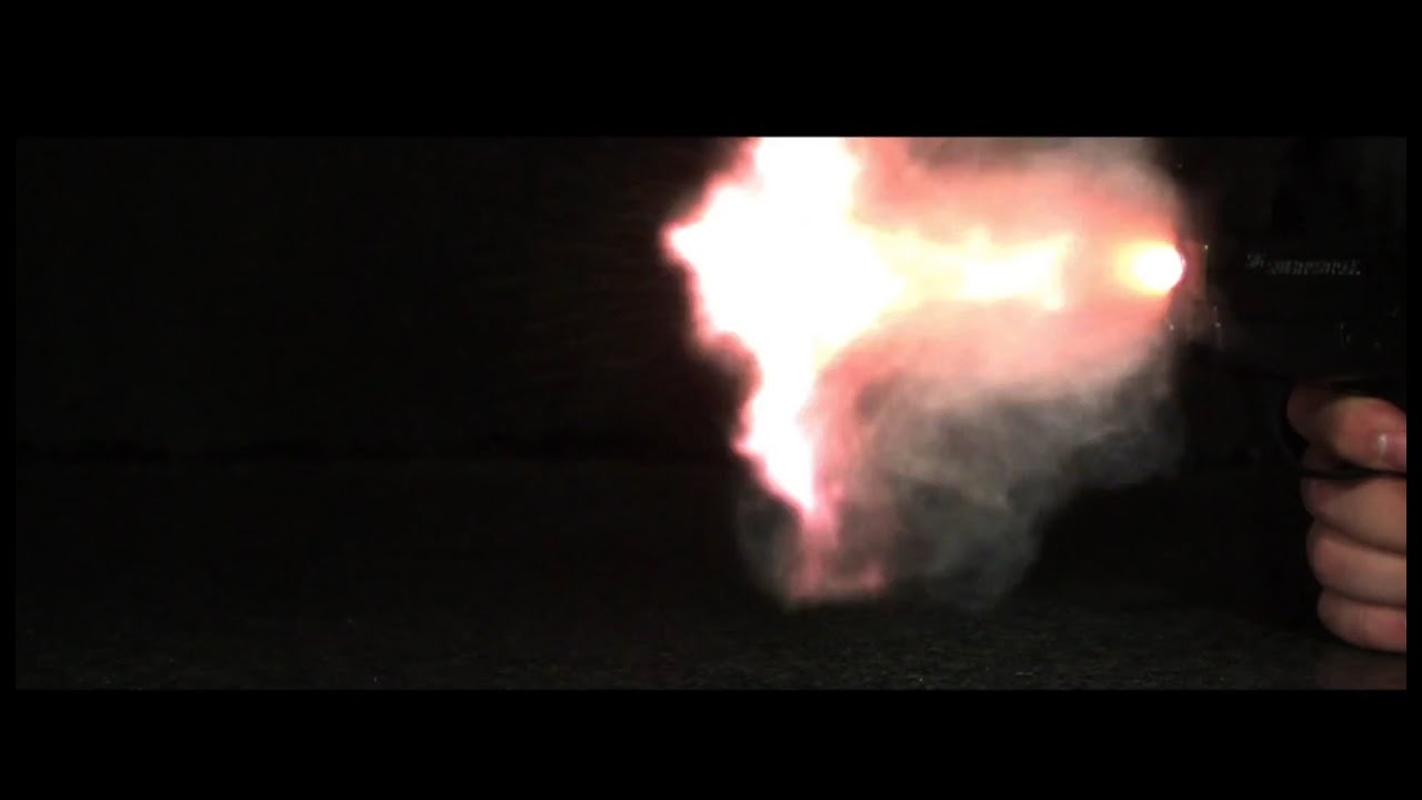 Cuno Melcher ME P239 9mm P.A.K. in Zeitlupe / Cuno Melcher ME P239 9mm P.A.K. in Slow motion