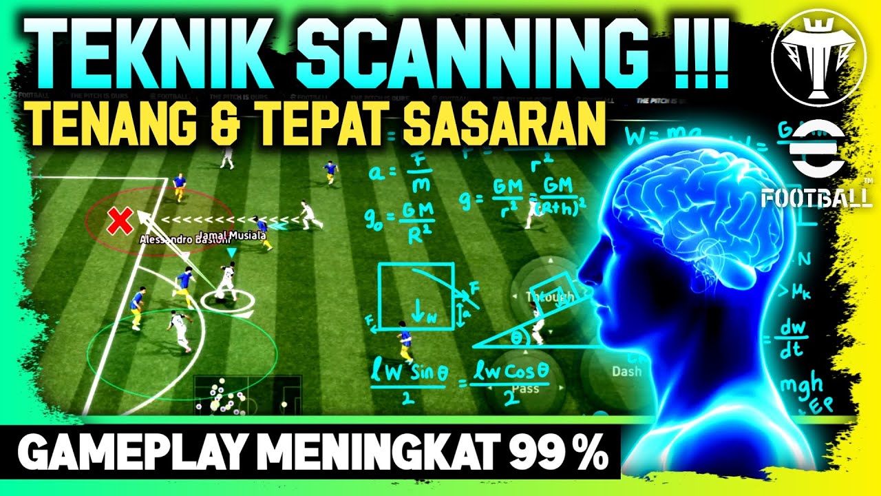 TEKNIK SCANNING !!! CARA MAIN TENANG & TEPAT SASARAN !!! GAMEPLAY LIGA DIVISI eFootball 2026 Mobile