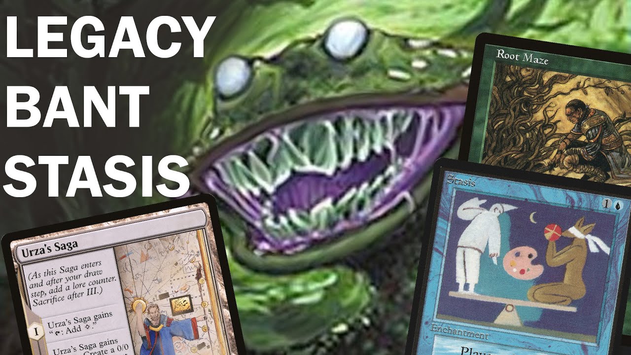 This deck is ROOT-MAZING! Legacy Bant Stasis! Chronatog and Urza's Saga together at last! MTG MH2