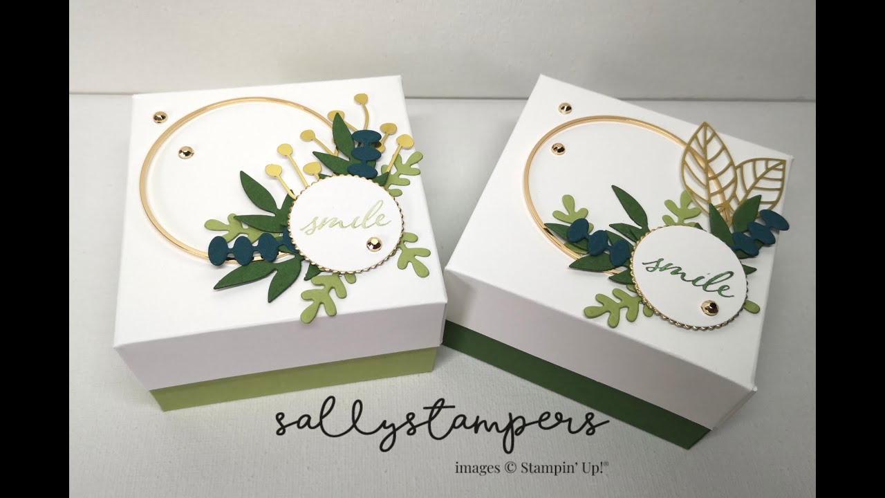 Forever Greenery Decorated Box