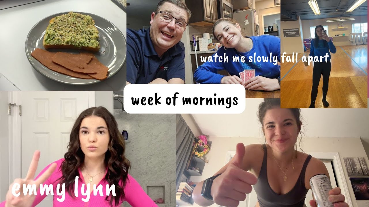 WEEK OF MORNING ROUTINES: my super weird sleep schedule